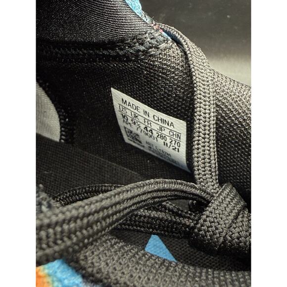 Adidas Trae Young 1 Pixel Basketball Sneakers Black Sky Blue Size 10 main image 12